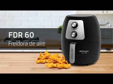 EAN 8435568403413 - Orbegozo FDR 60 freidora Sencillo 4 L 1500 W Freidora de aire caliente Negro