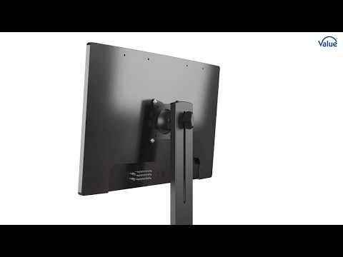 EAN 7630049610491 - VALUE 17.99.1179 soporte para monitor Escritorio Negro