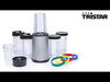 EAN 8713016023612 - Tristar BL-4445 licuadora 0,4 L Batidora de vaso 240 W Negro, Acero inoxidable