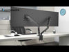 EAN 8717371448448 - Neomounts FPMA-D650DBLACK soporte para monitor 68,6 cm (27") Escritorio Negro