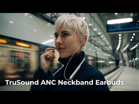 EAN 23942302063 - Verbatim TruSound ANC Auriculares Inalámbrico Banda para cuello Música/uso diario Bluetooth Gris