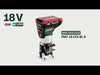 EAN 4061792249066 - Metabo FMV 18 LTX BL 8 Negro, Verde, Acero inoxidable, Transparente 29000 RPM