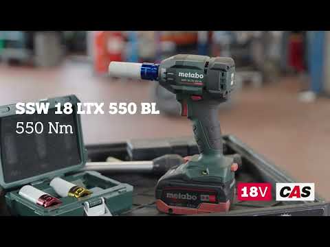 EAN 4061792275485 - Metabo SSW 18 LTX 550 BL 1/2" 2800 RPM 550 Nm Negro, Verde, Rojo 18 V