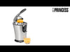 EAN 8713016094445 - Princess 201860 prensa de cítricos eléctricos 300 W Negro, Acero inoxidable