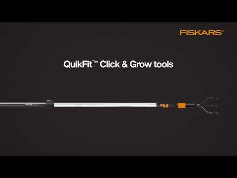 EAN 5905568375629 - Fiskars QuikFit azada Sistema de empuje (push-pull) Acero inoxidable