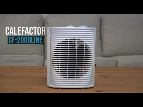 EAN 8426156019314 - Grunkel CF-2000LINE calefactor eléctrico Interior Blanco 2000 W Ventilador eléctrico