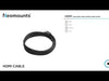 EAN 8717371442668 - Neomounts HDMI6MM cable HDMI 2 m HDMI tipo A (Estándar) Negro