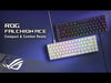 EAN 4711081850908 - ASUS ROG Falchion Ace teclado Juego USB QWERTY Inglés Blanco