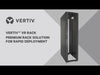 EAN 4061471035065 - Vertiv VR3357 armario rack 48U Rack o bastidor independiente Negro, Transparente