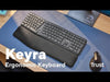 EAN 8713439257052 - Trust Keyra teclado Hogar / Oficina RF Wireless + Bluetooth AZERTY Francés Negro