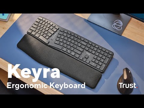 EAN 8713439257052 - Trust Keyra teclado Hogar / Oficina RF Wireless + Bluetooth AZERTY Francés Negro