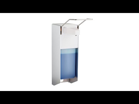 EAN 4052025299279 - Relaxdays 10029927 dispensador de jabón 1 L Plata, Blanco