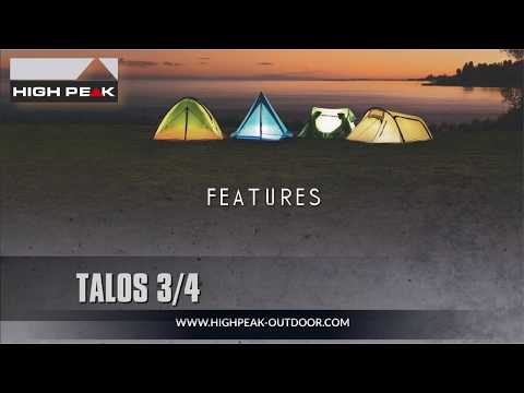 EAN 4001690115100 - High Peak Talos 4 Verde, Gris Tienda de cúpula/iglú