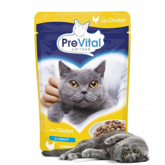 Prevital Pollo En Salsa Para Gatos 100g