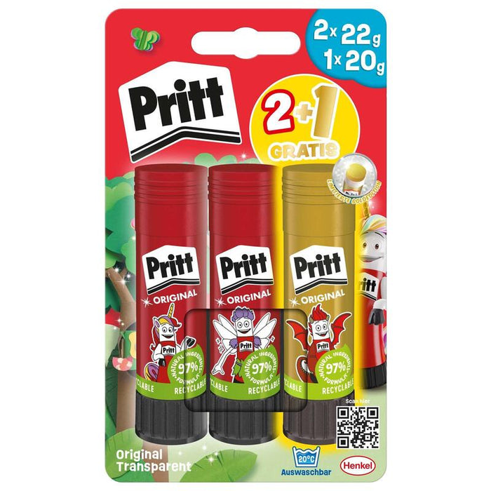 Pritt Klebemift 2+1 22g Bts2025 Abenteuer In Der Natur
