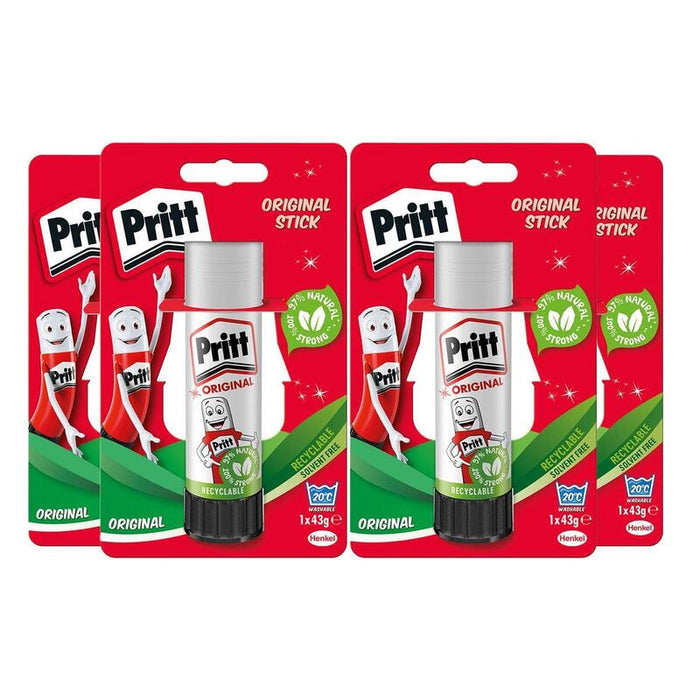 Pritt Klebemifte Multipack, 4 X 43g, 9h Pk8mp