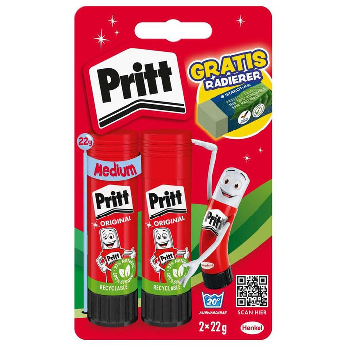 Pritt Klebestift 2+1 43g Bts 2025 Tierisch Wild Retail