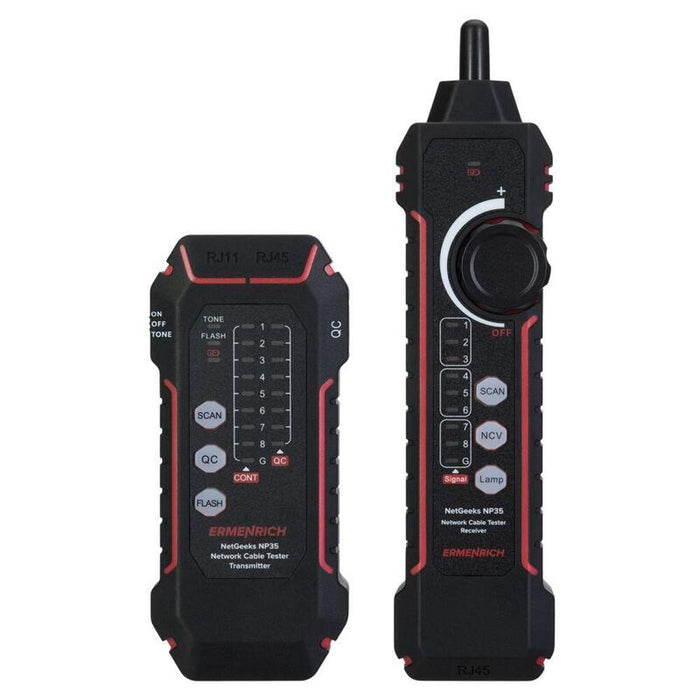 Probador De Cables De Red Ermenrich Netgeeks Np35