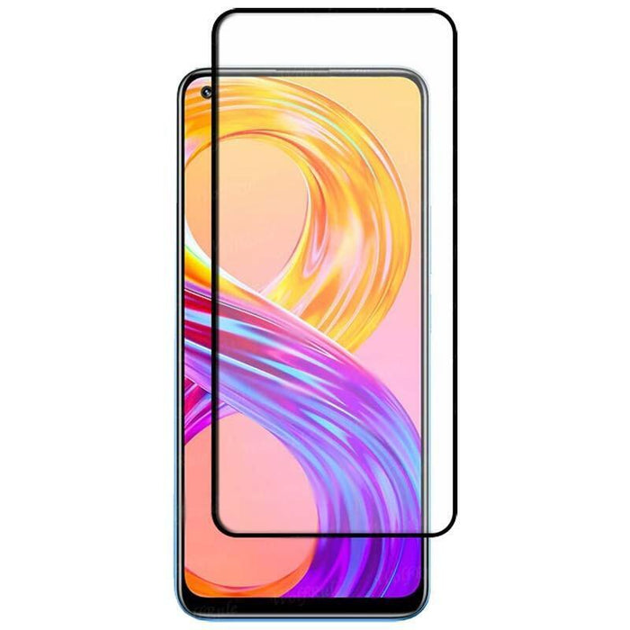 Protector De Cristal Templado Realme 8 Full Screen 3d