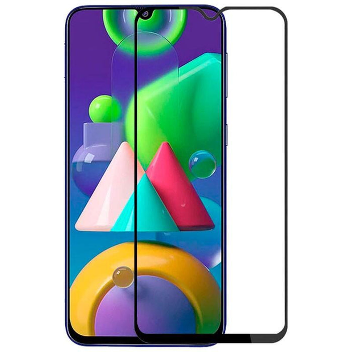 Protector De Cristal Templado Samsung Galaxy M21 M215 Full Screen 3d