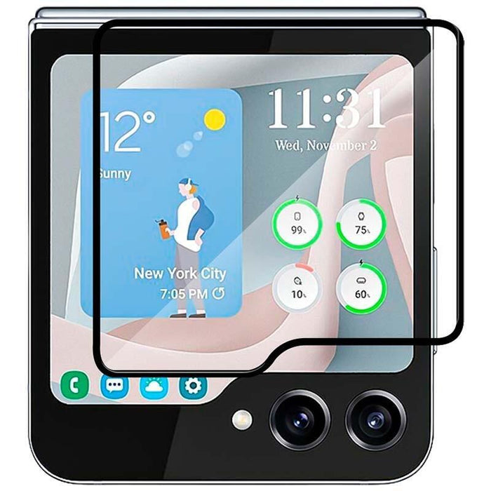 Protector De Cristal Templado Samsung Galaxy Z Flip5 5g Full Screen 3d