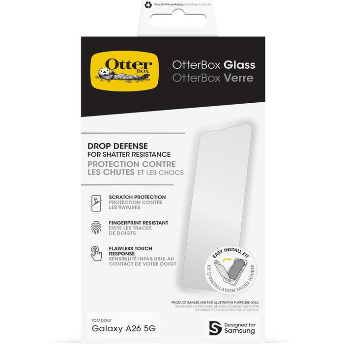 Protector Otterbox  De Pantalla  Cristal Transparente Para Samsung Galaxy A26