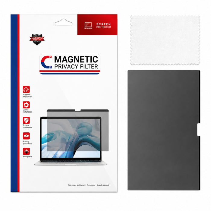 Protector De Pantalla 16.2" Magnético Con Filtro De Privacidad Para Portátil Macbook Pro (M4 Pro) A3403 351X229 Mm