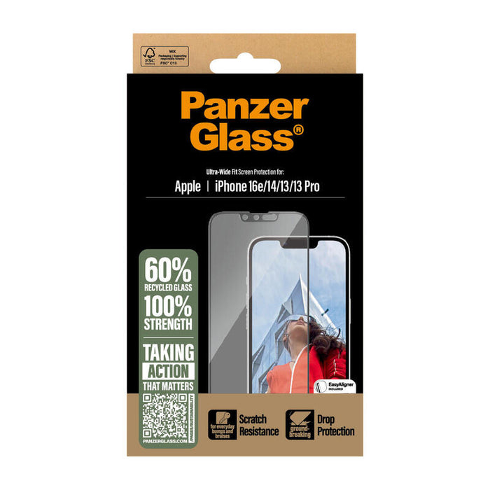 Protector Panzerglass Pg Scrn Iphone Se 25/14/13/13 Pro Uwf Wa De Pantalla Apple 1 Pieza