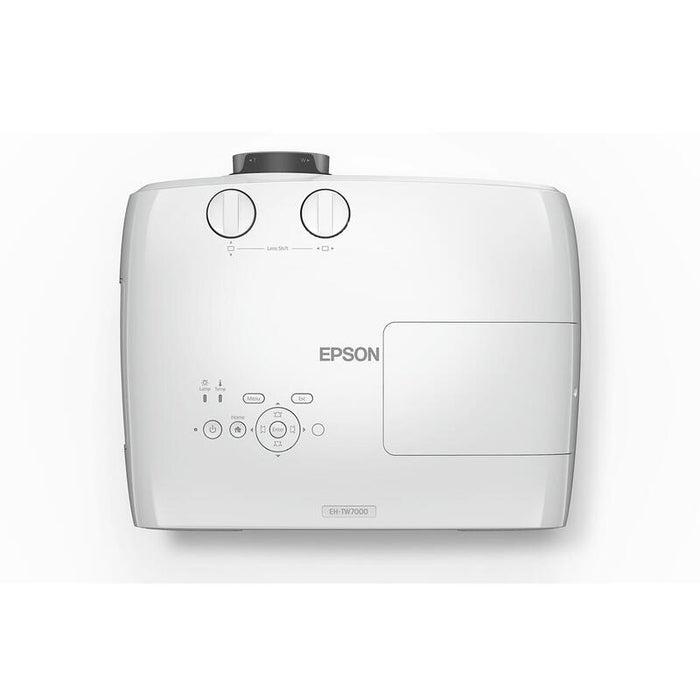 Proyector Epson Eh-Tw7000 4k Pro Uhd  3000-Lumen 3-Lcd 3d 16:9 2xusb2,0-A Usb2,0-Minib 2xhdmi Azultooth 4k Pro-Uhd Blanco 24-32db
