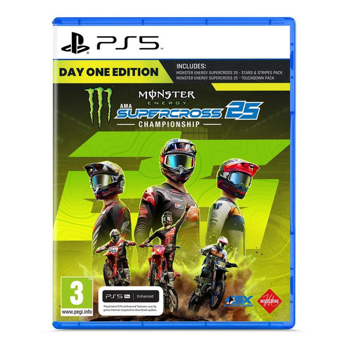 Ps5 Monster Energy Supercross 25 The Official Videogame D1 Ed Eu