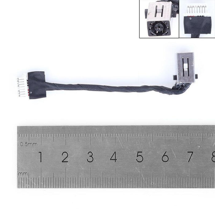 Puerto De Carga Del Cable De Alimentación Dc Jack Cable Dc In Para Dell P106f P106f001 Notebook 0vp7d8 Vp7d8 450. 0mz03. 0011 Tc