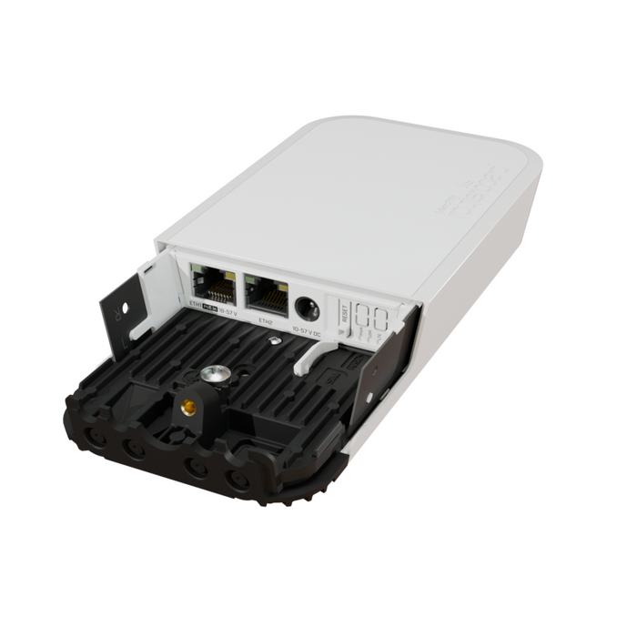 Punto De Acceso Mikrotik Kit Wap Ac Lte  Blanco, Kit Wap Lte De Doble Banda Con Gigabit Ethernet Wapgr-5hacd2hnd&Ec200a-Eu