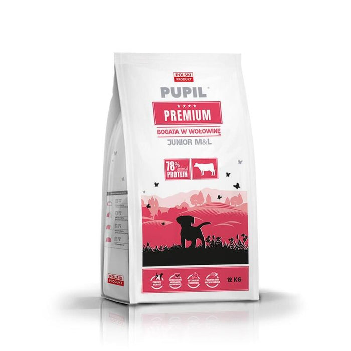 Pupil Premium Junior M&L Bogata W Wolowine 12kg