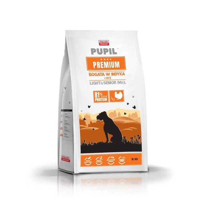 Pupil Premium M&L Light&Senior Rico En Pavo 12kg