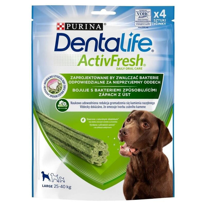 Purina Dentalife Active Fresh Large - Snack Dental Para Perros - 142g