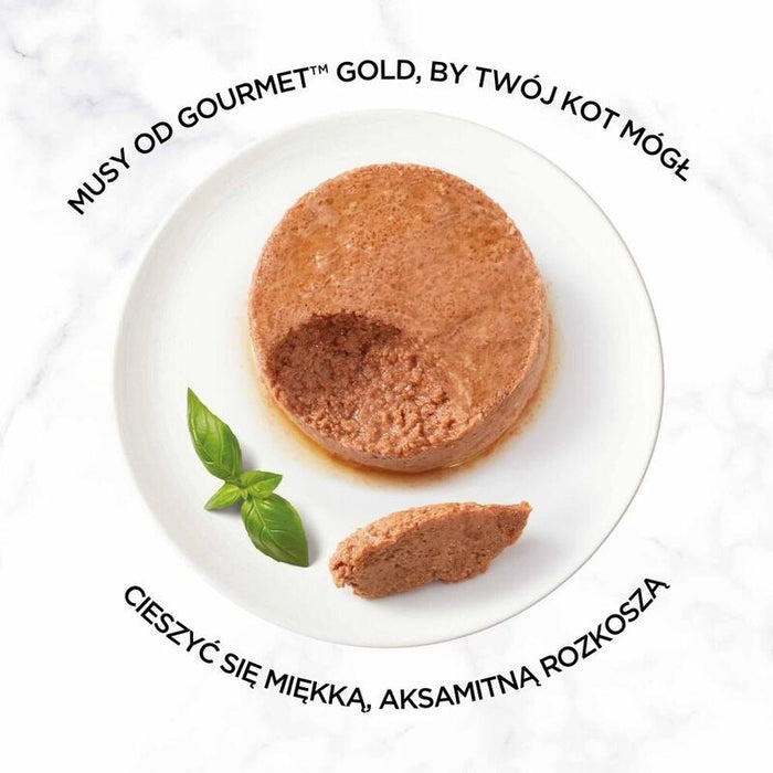 Purina Gourmet Gold Mousse - Comida Húmeda Para Gatos - 48x85g