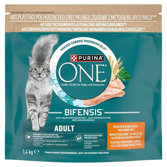 Purina One Adult Kot Kurczk&Plneziarna 1,4kg