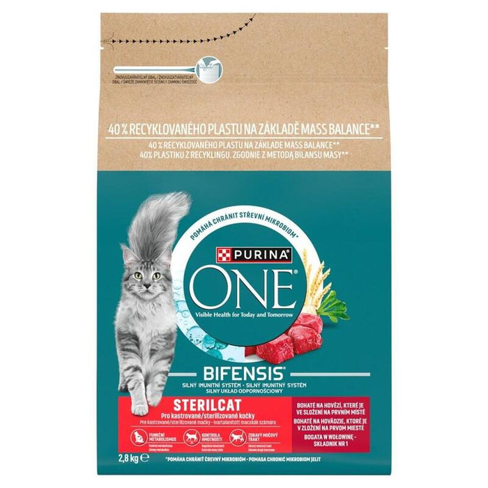 Purina One Wolowina I Pszenica 2,8kg