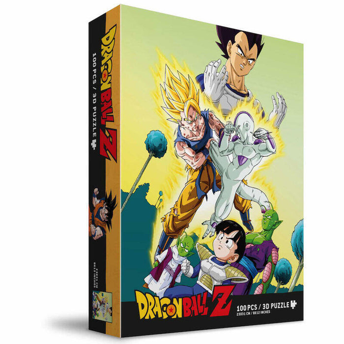 Puzle 100 Efecto 3d Namek Battle Dragon Ball Z