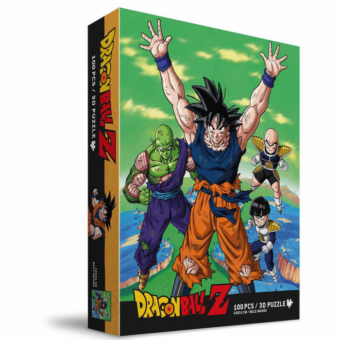 Puzle 100 Efecto 3d Namek Heroes Dragon Ball Z