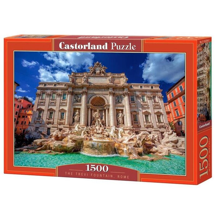 Puzzle 1500 Elementów Fontanna Di Trevi