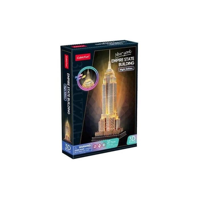 Puzzle 3d 37 Piezas Empire State Building