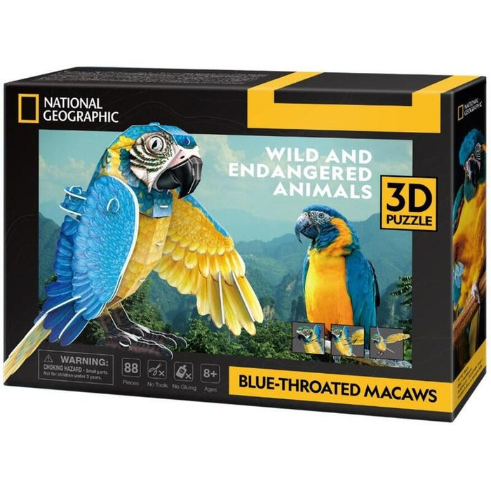 Puzzle 3d 88 Elementów Ara Szafirowa