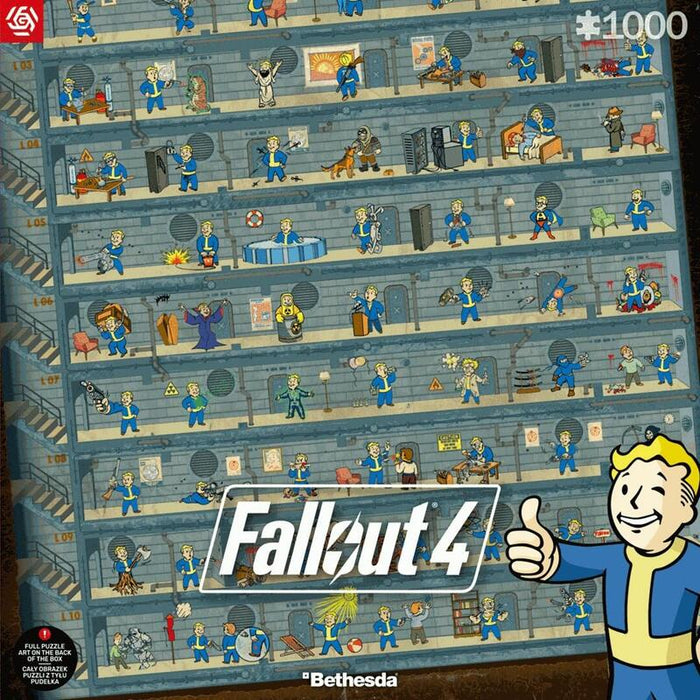 Puzzle Good Loot Gaming  Fallout 4 Perk Poster 1000 Elementów