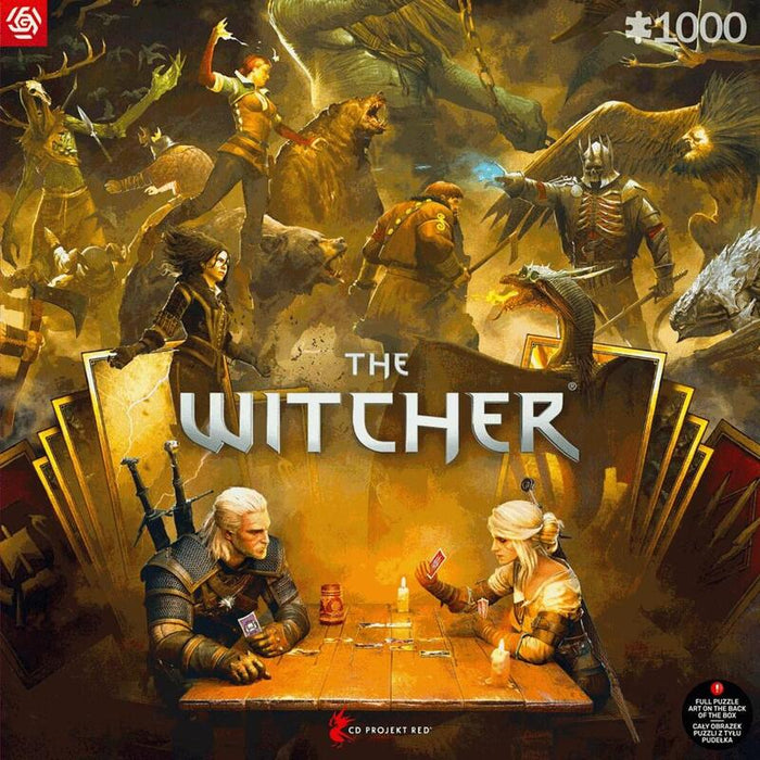 Puzzle Good Loot Gaming The Witcher (Wiedzmin) Playing Gwent 1000 Elementów