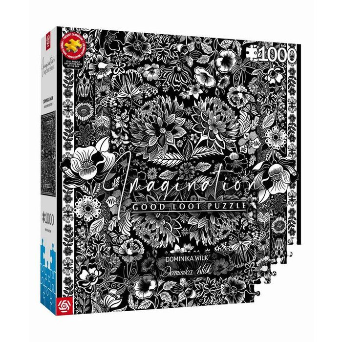 Puzzle Good Loot Imagination: Dominika Wilk - Monochrome Eden, 1000 Elementów