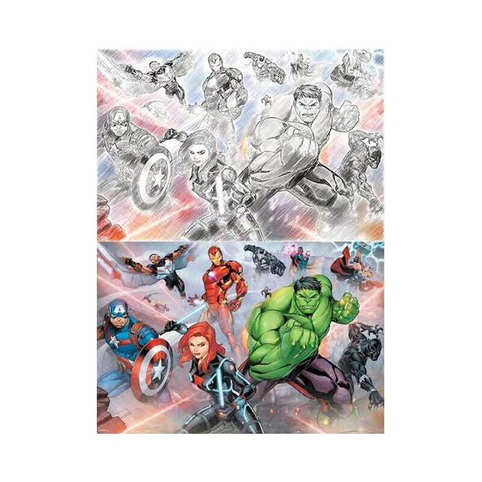 Puzzle Para Rascar Marvel
