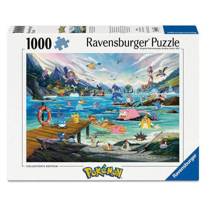 Puzzle Vaporeon Y El Mar Templado Pokemon Breakout 3 1000pzs