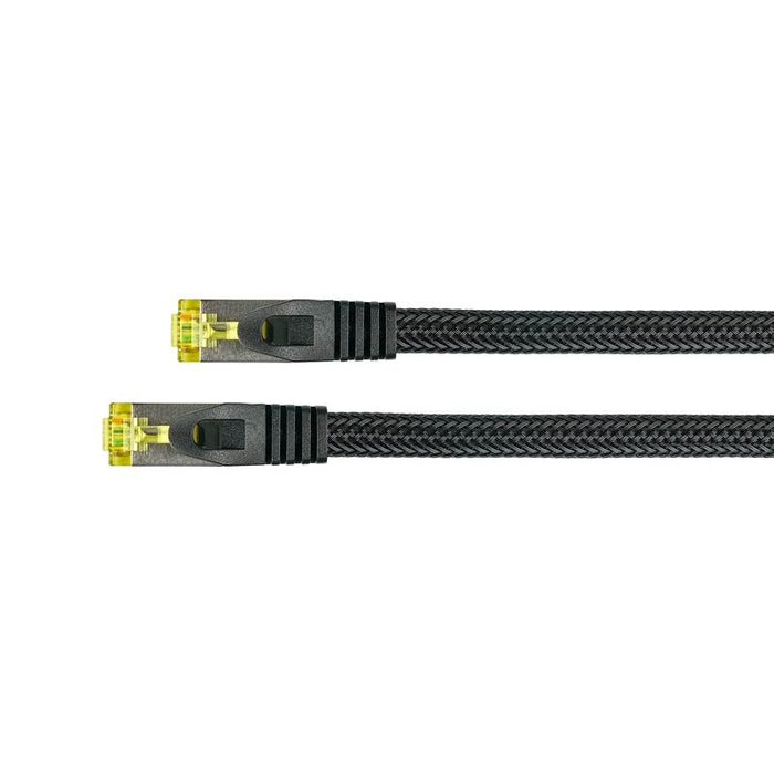 Python Cable De Red Mit Cat.7 Rohcable S Ftp Pimf Halogenfrei 25m Schwarz
