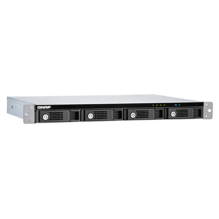 Qnap Rack 1u 4-Bay 3.5" Sata Hdd Usb 3.0 Type-C Hardware Raid External Enclosure